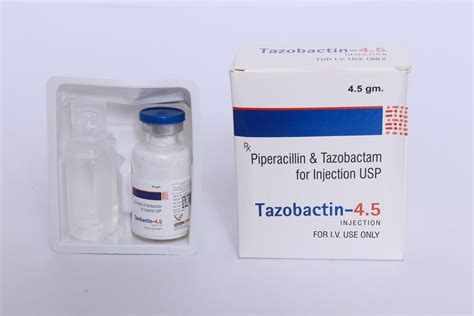 Allopathic Piperacillin And Tazobactam For Injection USP Packaging