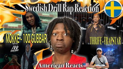 American Reacts To Swedish Rap With English Subtitles Ft Thrife