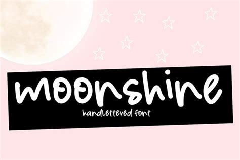 Moonshine Handwritten Font