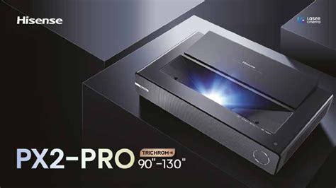 Hisense Px Pro Ultrakurzdistanz Trichroma Laser Projektor Zoll Bi