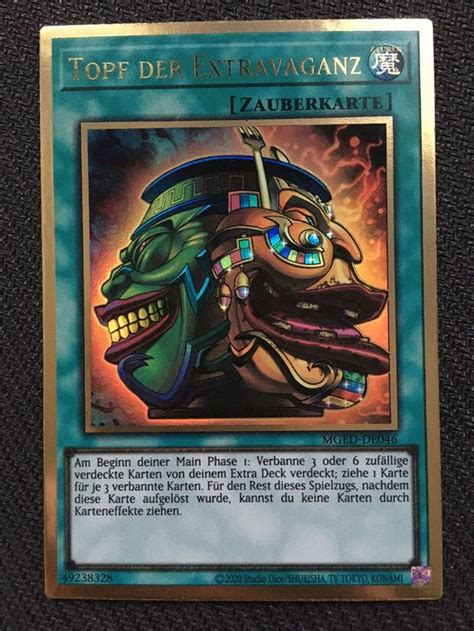 Mago De Topf Der Extravaganz Yu Gi Oh Kaufen Auf Ricardo