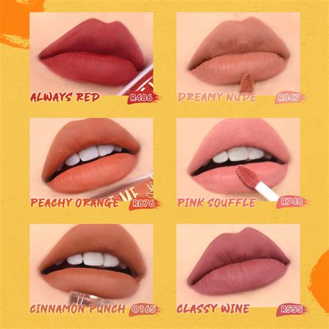 Dazzle Me Velvet Matte Lip Cream Shopee Malaysia