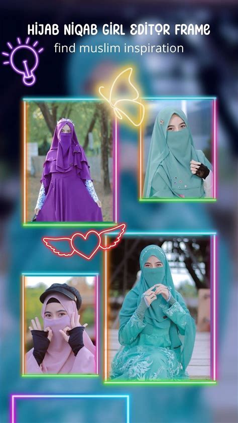 Hijab Niqab Girl Editor Frame Para Android Descargar