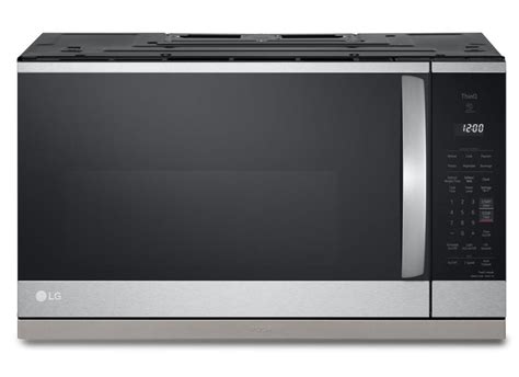 LG 2.1 Cu. Ft. Smart Over-the-Range Microwave with ExtendaVent® - M ...