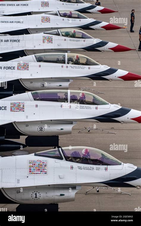 The United States Air Force Air Demonstration Squadron Thunderbirds