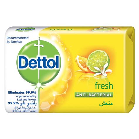 Dettol Anti Bacterial Bar Soap Fresh 120g Babystore Ae