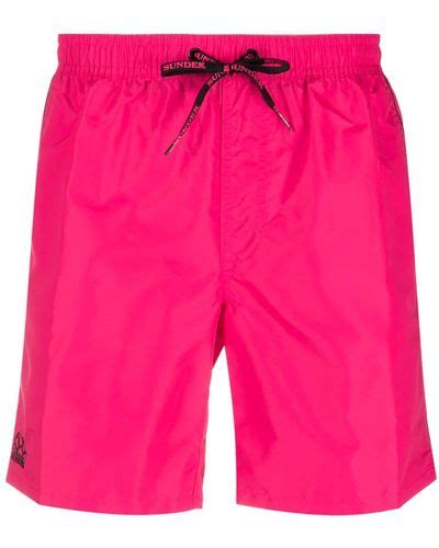 Pink Sundek Beachwear And Swimwear For Men Lyst