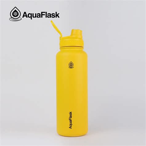 Aquaflask 40oz Wide Mouth With Spout Lid Vacuum Insulated Stainless