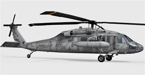 MH-60 Black Hawk helicopter 3d model