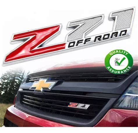 Emblema Chevrolet Cheyenne Silverado Z71 Parrilla Meses Sin Intereses