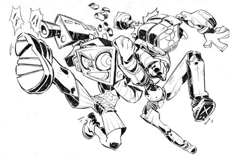 Hiroyuki Imaishi tribute. | Robot concept art, Character art, Character ...