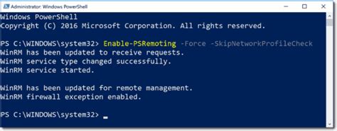 Enable Powershell Remoting With Enable Psremoting Sysops