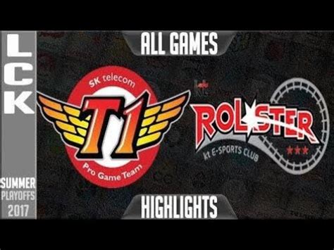 Skt Vs Kt Highlights All Games Lck Playoffs Semifinal Round Summer