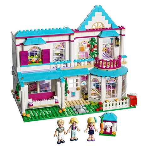 Amazon.com: LEGO Friends Stephanie's House 41314 Build and Play Toy ...