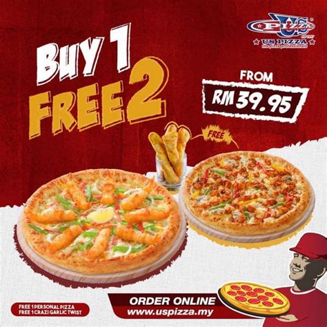 Jun Onward Us Pizza Buy Free Promotion Everydayonsales