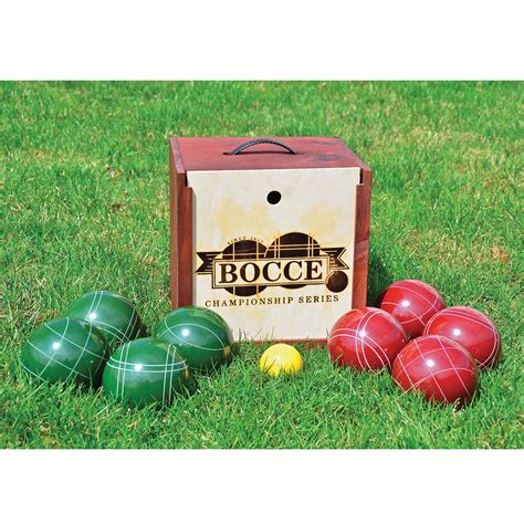 Tournament Bocce Set From Sportys Preferred Living