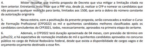 Concurso Prf Minuta De Decreto Prev Mais Convoca Es