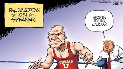 Beeler Cartoon Jim Jordan Enters The Ring