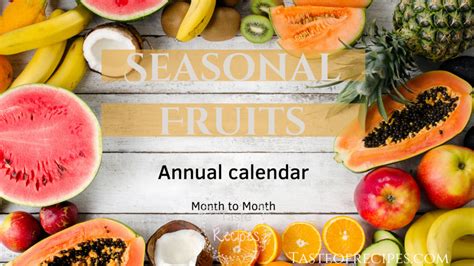 Seasonal Fruits, Know the fruits that are in their optimum season