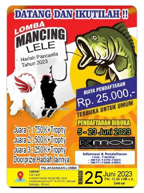 Pamflet Lomba Mancing Pdf