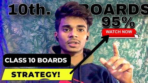 How To Score 95 Marks In Class 10 In Last 1 Month Last Month Topper