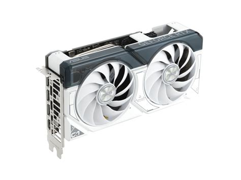 Asus Dual Geforce Rtx 4060 Ti White Oc Edition 8gb Gddr6 Pcie 40 8gb Gddr6 Dlss 3 Hdmi 21