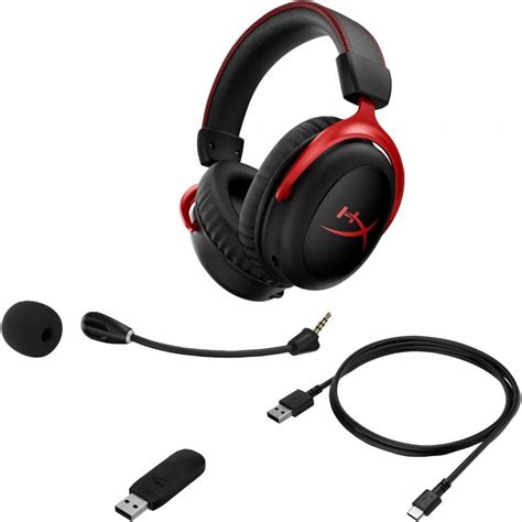 Hyperx Cloud Ii Wireless Auriculares Gaming Inal Mbricos Negro Rojo