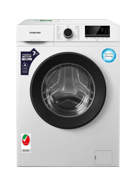 Front Load Fully Automatic Washing Machine 7 Kg Nwm701fn9 White Welcome To Shop