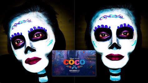 Halloween Makeup Tutorial Disney Pixar S Coco Dia De Los Muertos