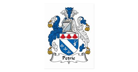 Petrie Family Crest Postcard | Zazzle.ca