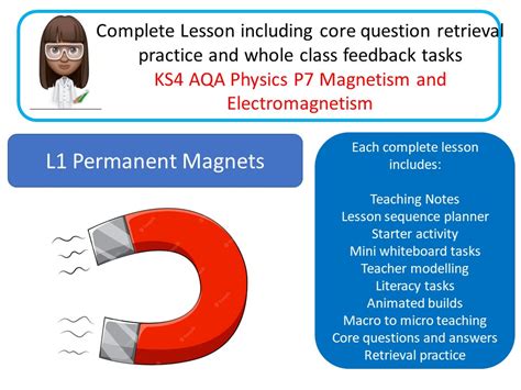 Ks4 Aqa Physics P7 Magnetism And Electromagnetism Bundle Teaching