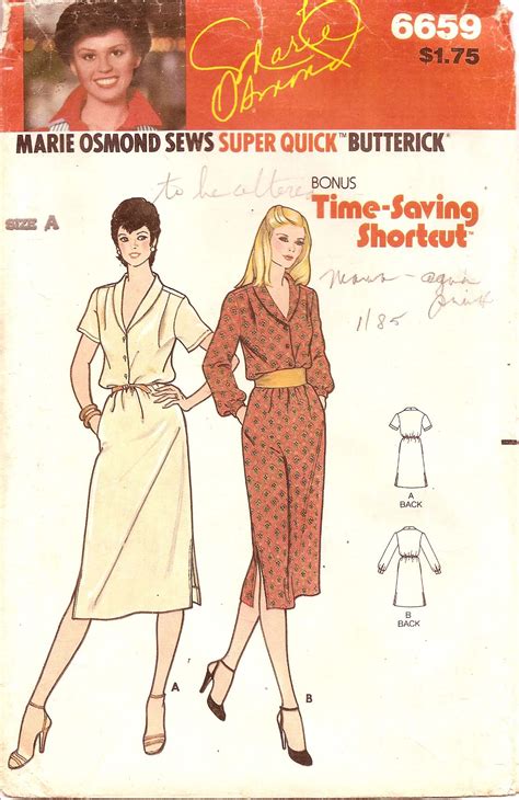 Butterick 6659 A Vintage Sewing Patterns Fandom