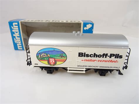 Märklin Basis 4415 Bierwagen Bischoff Pils Sondermodell neuwertig mit