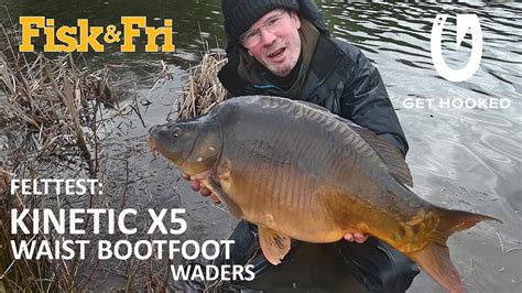 FELTTEST KINETIC X5 WAIST BOOTFOOT WADERS YouTube