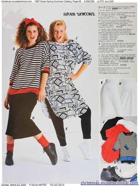 1987 Sears Spring Summer Catalog Page 65 Christmas Catalogs