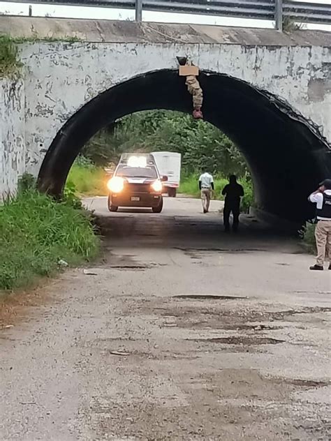 Ciudad Del Carmen Hallan El Cuerpo De Una Persona Colgado De Un