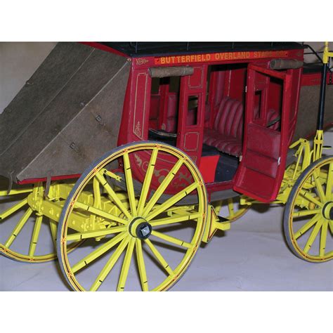 MODEL TRAILWAYS CONCORD STAGECOACH 1:12 SCALE MODEL KIT