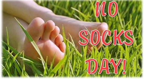 No Socks Day, May 8 | Socks, National holidays, May