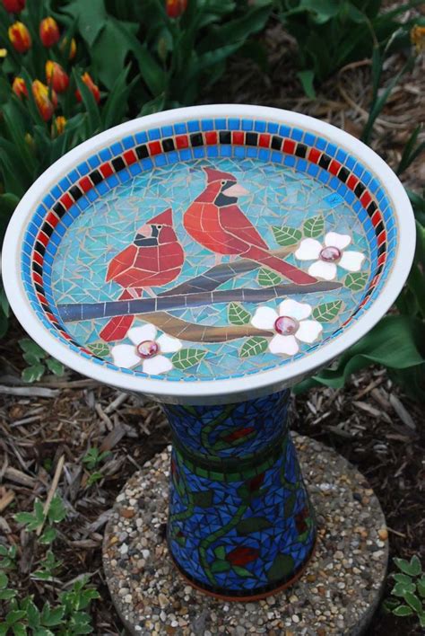 Natureunderglass Etsy Mosaic Birdbath Mosaic Birds Diy Bird Bath