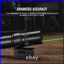 Olight Odin GL Picatinny Rechargeable Tactical Light Green Laser Sight