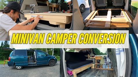 MINIVAN CAMPER CONVERSION DODGE GRAND CARAVAN STOW N' GO, 56% OFF