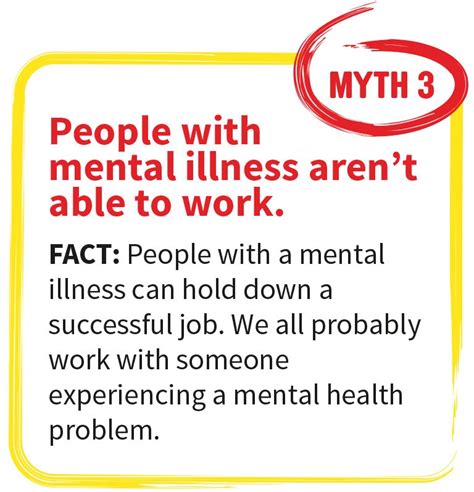 Mental Health Myths And Facts