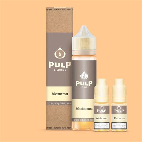 Pack E Liquide Alabama Ml Pulp