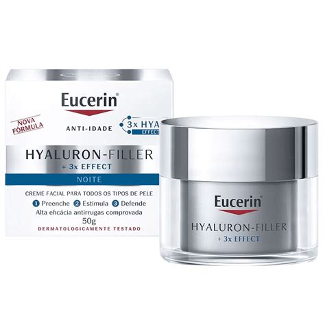 Eucerin Hyaluron Filler X Effect Creme Noite Rejuvenescedor Facial