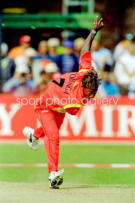 Henry Olonga of Zimbabwe Photo | Cricket Posters