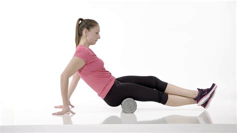 Foam Rolling The Hamstrings Youtube