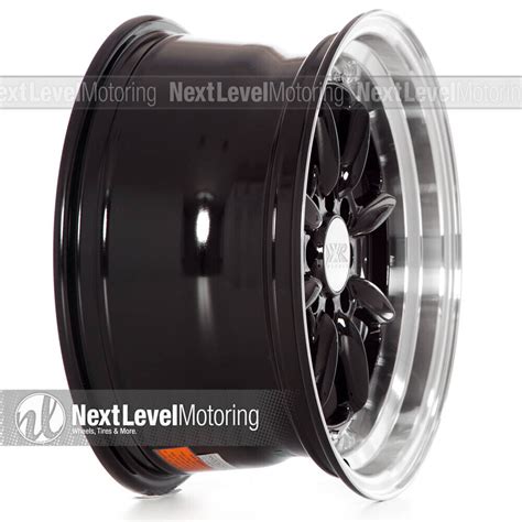 Xxr 0025 15x8 4x100 4x1143 20 Gloss Black Wheel Rim Fits Civic