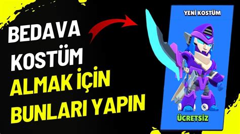 Bedava Kost M Almak N Bunu Yapmamiz Gerek Brawl Stars Youtube