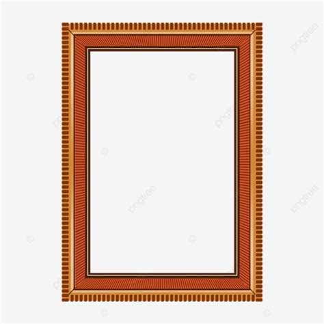 Frame Pigura Kayu Cermin Kaca Dan Foto Pigura Template Border