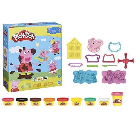 Kit Contos Da Peppa Pig Massinha Modelar Criatividade Shopee Brasil